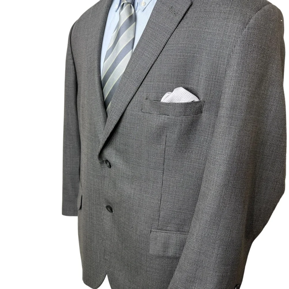 PRONTO UOMO PLATINUM SPORTS BKAZER SIZE 48R A TWEED BLEND. VERY POSH IN ☑️ - Picture 6 of 9